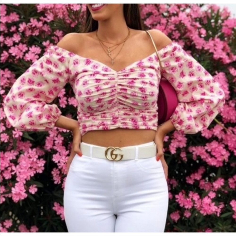 Zara | Blogger’s favourite pink crop top - Picture 4 of 16